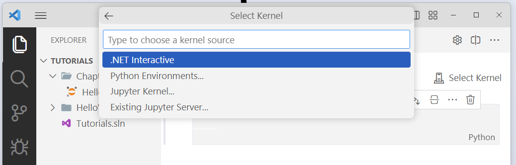 Select Kernel