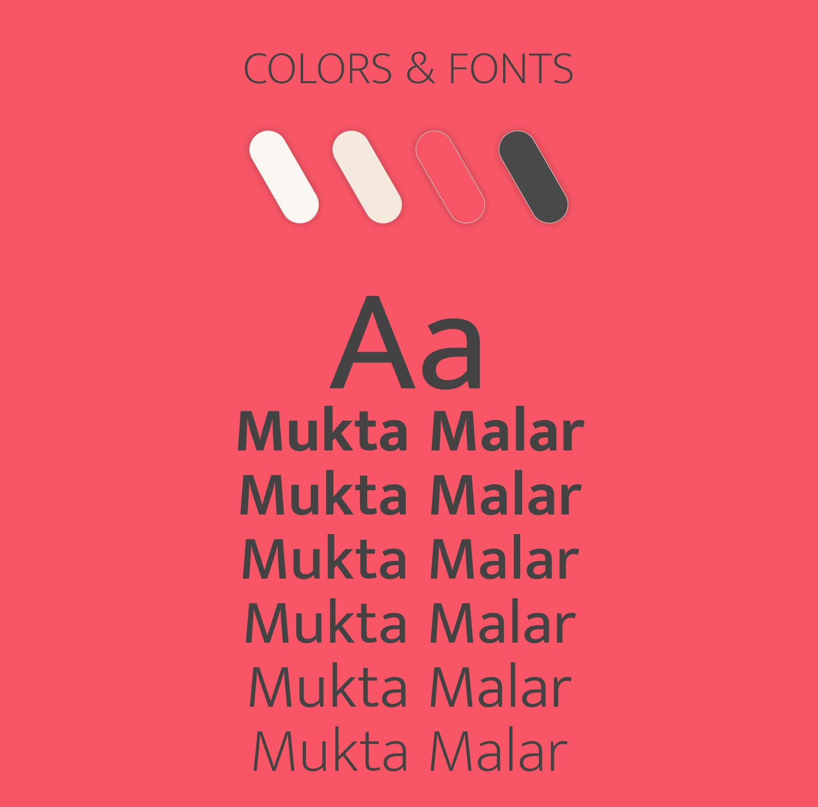 Color and Fonts